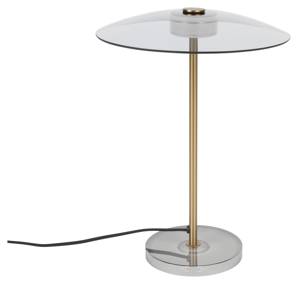 Zuiver Float Table Lamp - Røykglass