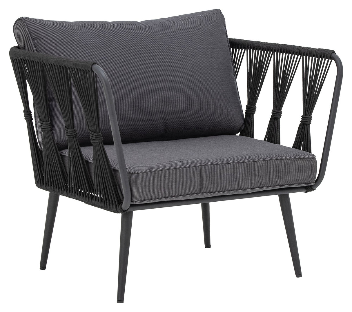 Bloomingville Pavone Lounge Chair, svart 