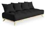 Senza Daybed Dark Grey/Nature