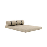 Spenne ut futon sofa, beige