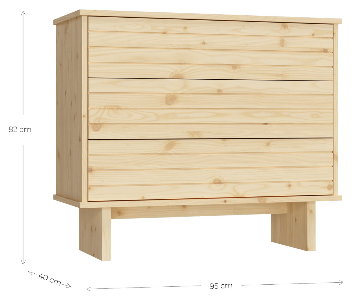 Kommando bryst 40x95