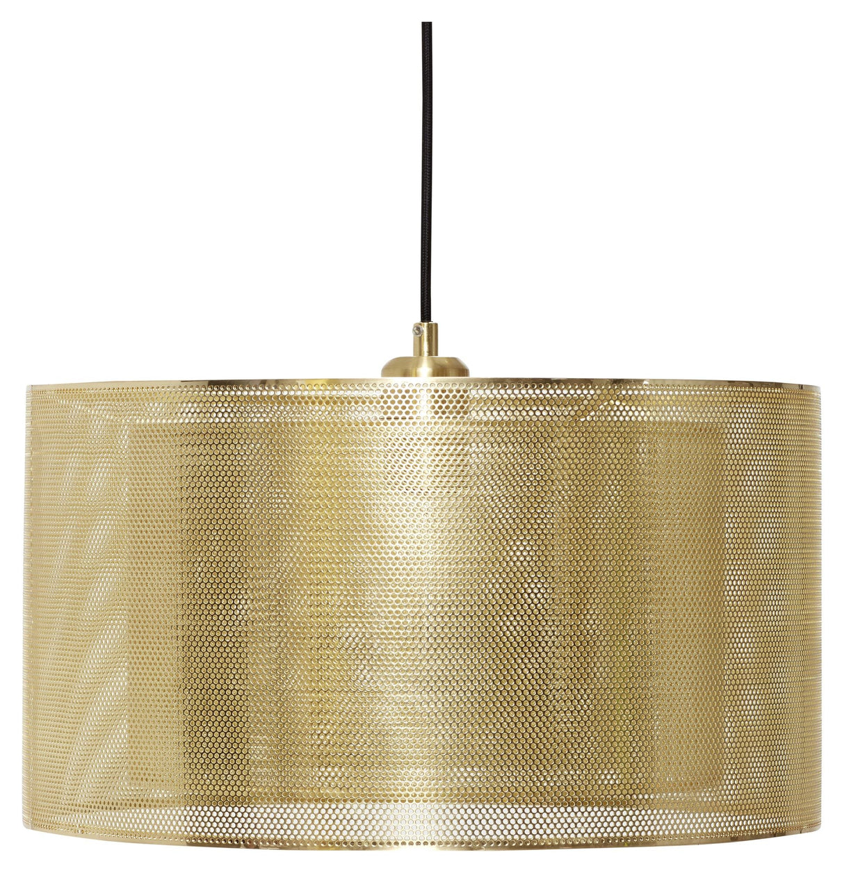 Hübsch Edge Lamp Shade Ø40, Golden Mesh