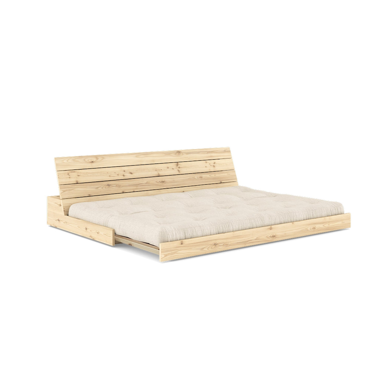 Basesofa, lin/natur