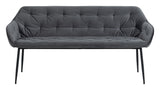 Brooke Sofa -benk, mørkegrå