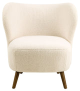 Crosby Lounge Chair, Beige Fabric