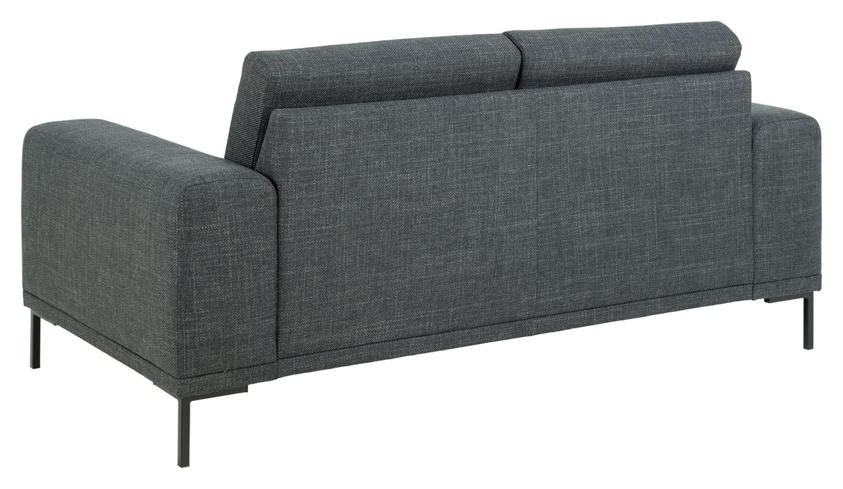 Emerson Sofa Gray, 2-seters sofa