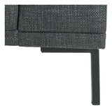 Emerson Sofa Gray, 2-seters sofa