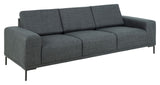 Emerson Sofa Gray, 3-seters sofa