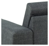 Emerson Sofa Gray, 3-seters sofa