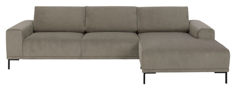 Emerson Sofa w. chaise longue right vendt, beige