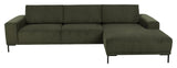 Emerson Sofa w. Chaise Longue Right Fact, grønn