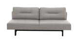 Malling sofa seng med ryggputer 200x105, grått stoff,