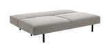 Malling sofa seng med ryggputer 200x105, grått stoff,