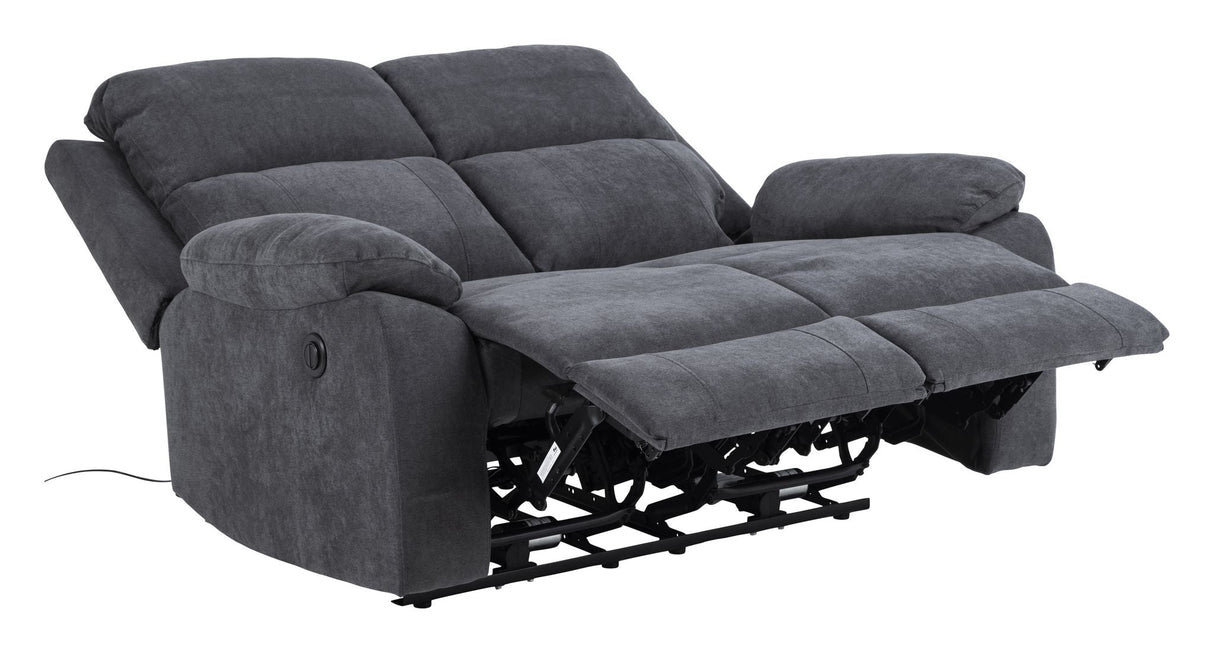 Mora sofa mørkegrå, 2-seters.