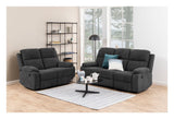 Mora Sofa Dark Grey, 3-seters.