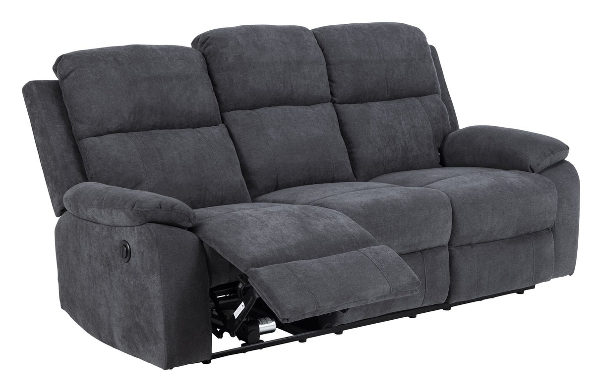 Mora Sofa Dark Grey, 3-seters.