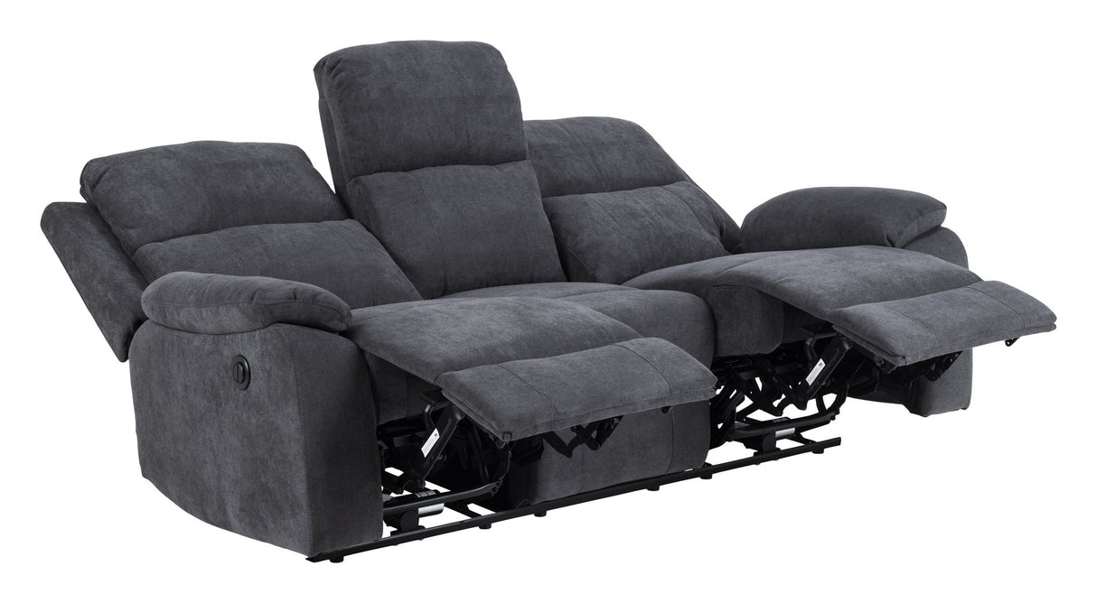 Mora Sofa Dark Grey, 3-seters.