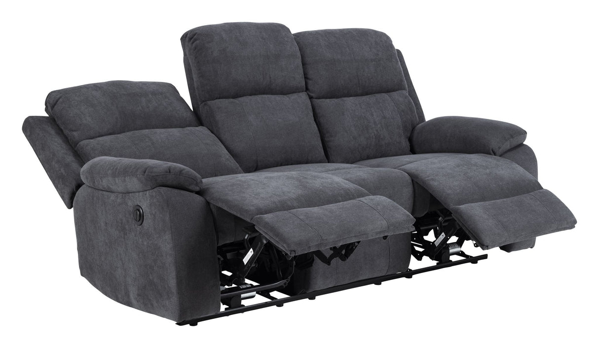 Mora Sofa Dark Grey, 3-seters.