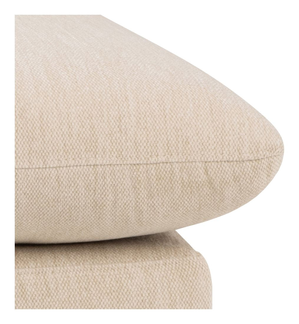 Selena Sofa w. chaise longue beige, høyre vendt