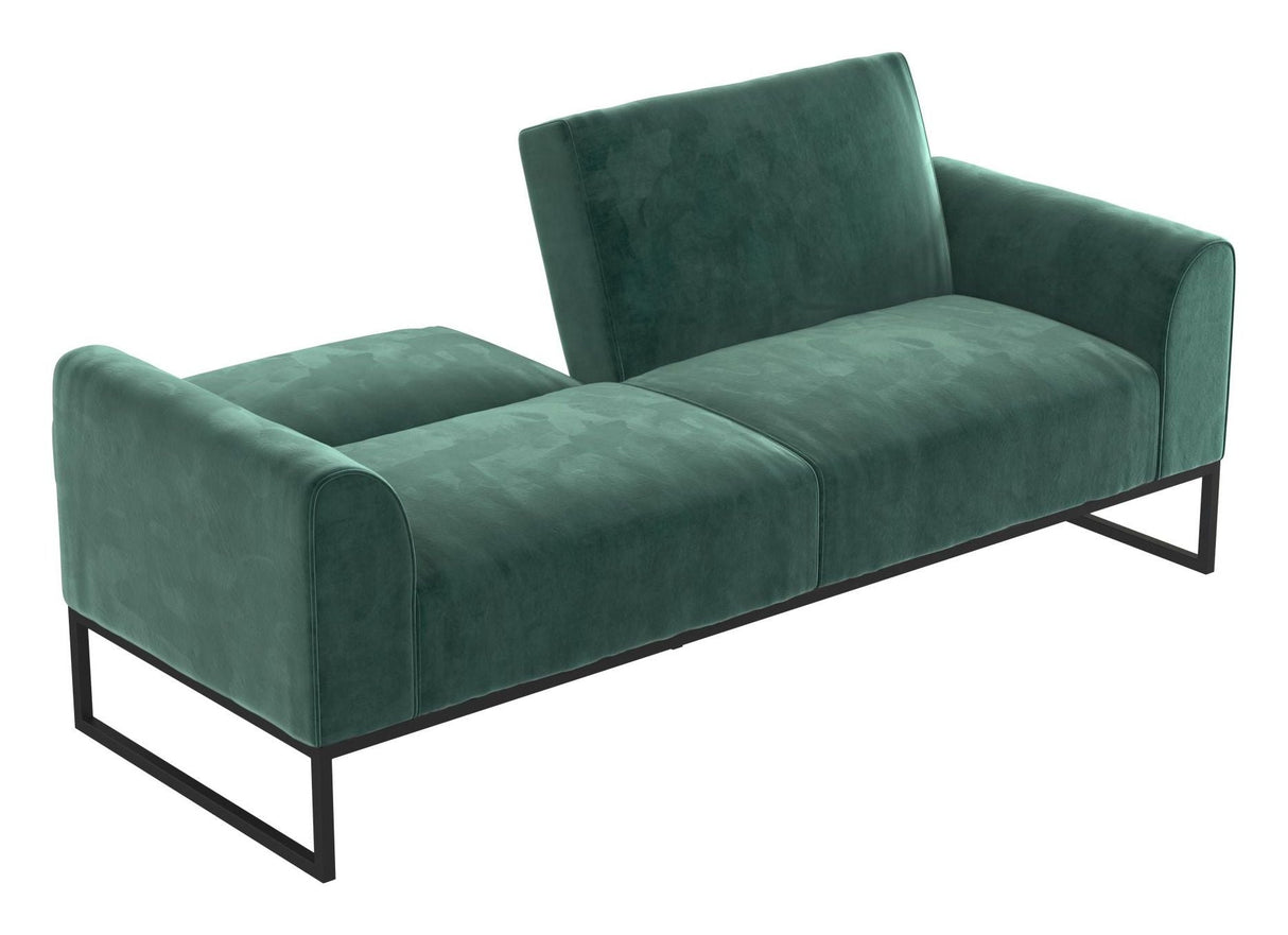 Adley spolesofa, grønn