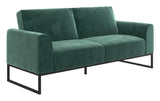 Adley spolesofa, grønn