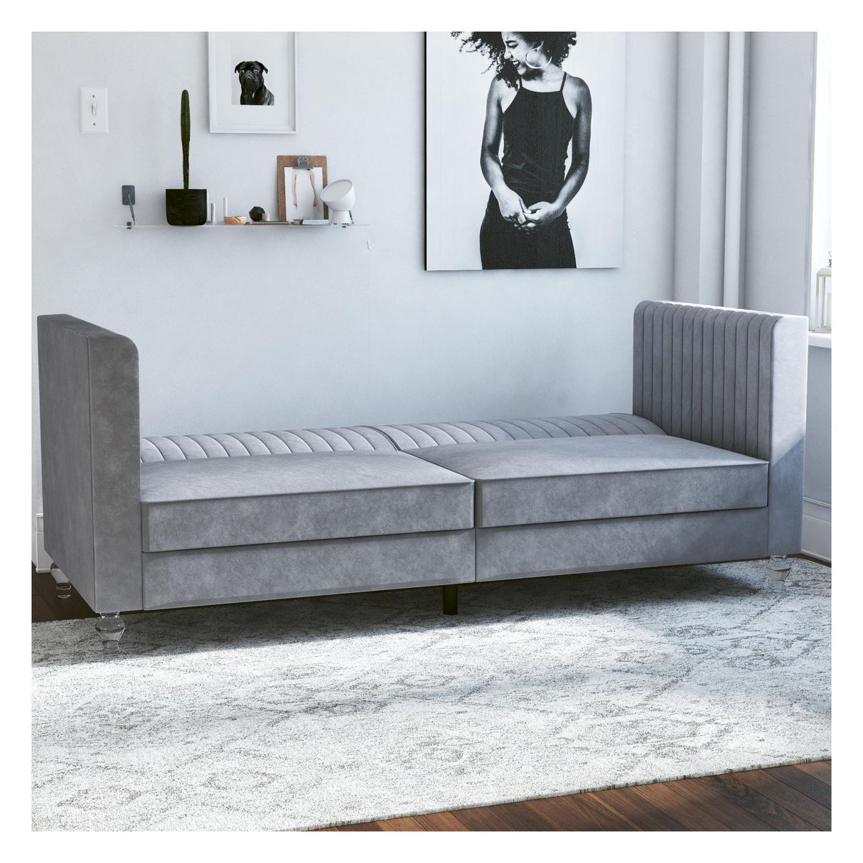 Arabelle sofa seng, grå