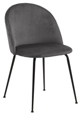 Ariel spisestol med Harlequin Sewing, Dark Grey