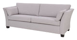 Avon 3-per. Sofa - lysegrå