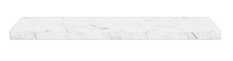 Panton Wire Top Panel, D: 20, White Marble