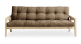 Grab Sofa Bed 130x200, Nature/Mocca