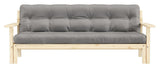 Slapp av sofa seng 190x100, grå