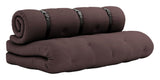 Spenne futon sofa, brun