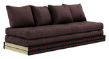 Chico Futon Sofa w. Tatami -matter, brune