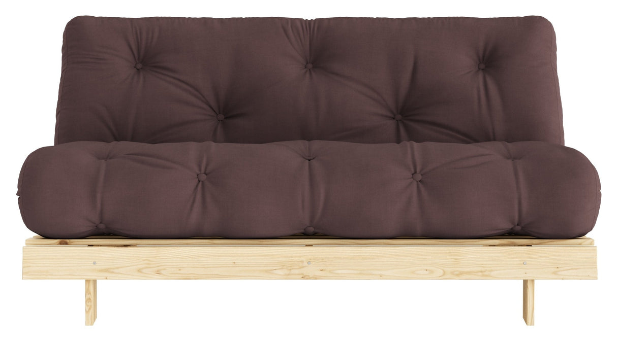 Røtter 160 sofa seng, furu/brun,