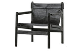 Chill Lounge Chair - Svart skinn