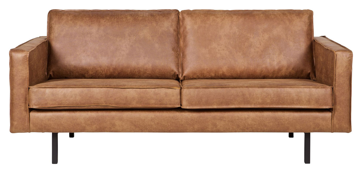 Rodeo 2,5-seters sofa i Eco Leather, Cognac