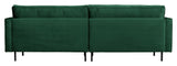 Rodeo Classic 3-PERS. Sofa - Grønn skog Velour