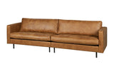 Rodeo Classic 3 Seater Sofa i Cognac Eco-Leather