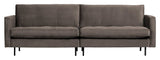 Rodeo Classic 3-PERS. Sofa, taupe velour