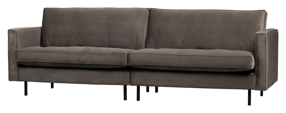 Rodeo Classic 3-PERS. Sofa, taupe velour