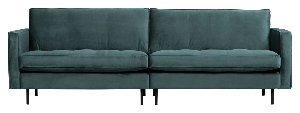 Rodeo Classic 3-PERS. Sofa, teal velour