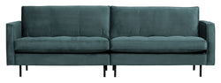 Rodeo Classic 3-PERS. Sofa, teal velour