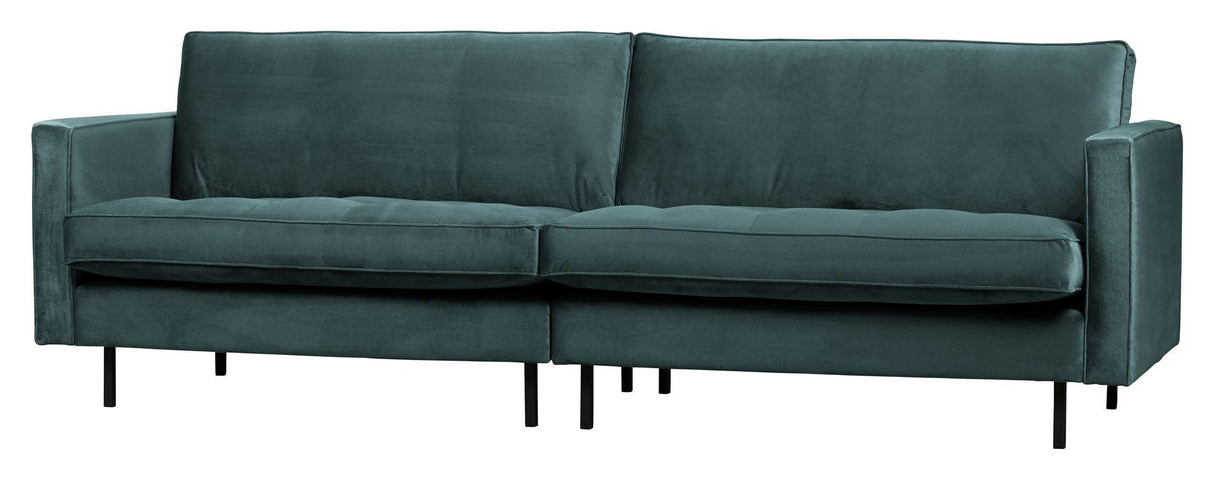 Rodeo Classic 3-PERS. Sofa, teal velour