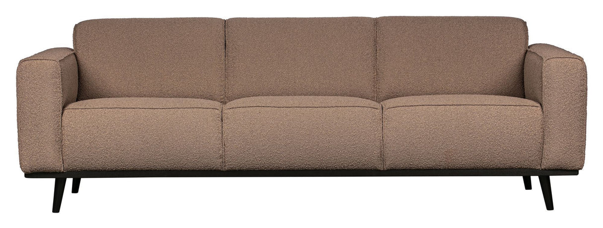 Uttalelse 3-personer. Sofa, Nougat Bouclé