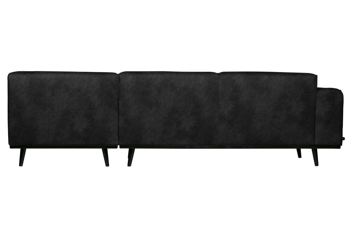 Uttalelse sofa m/høyre vending sjesel - svart