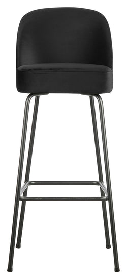 Vogue Bar Chair 80, Black Velvet