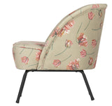 Vogue Lounge Chair - Rococo Agave Velour