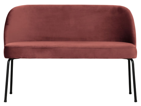 Vogue Sofa Bench - kastanje velour