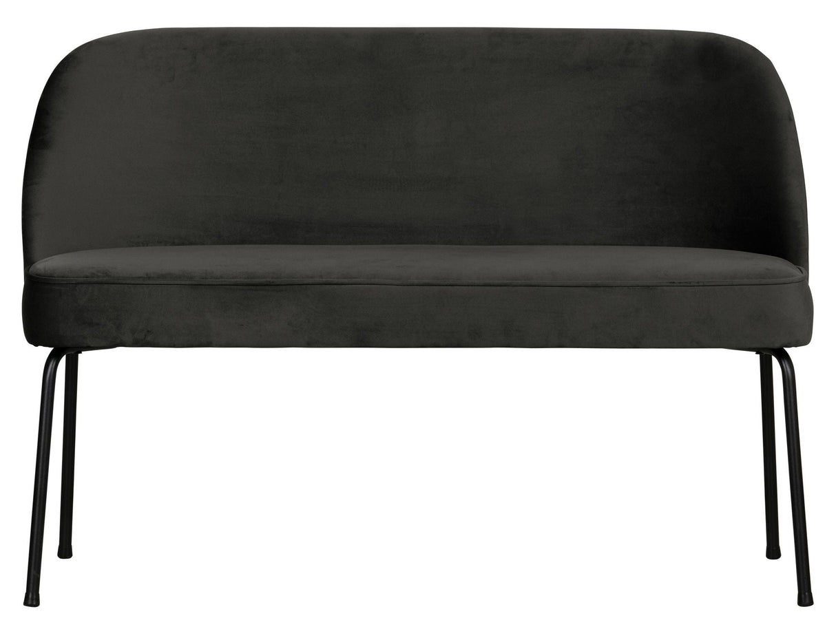 Vogue Sofa Bench - Svart fløyel