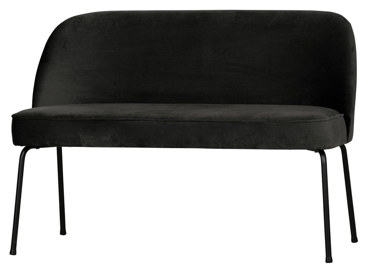 Vogue Sofa Bench - Svart fløyel